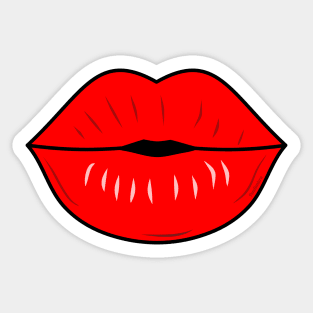 Kiss Sticker